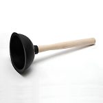 Вантуз резиновый 22,5*10см с деревянной ручкой КИТ (1/120)