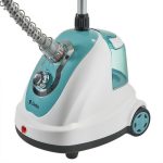 Отпариватель эл. DELTA DL-2016S 2000Вт, резервуар 1,4л, белый с серо-голубым (1/3)