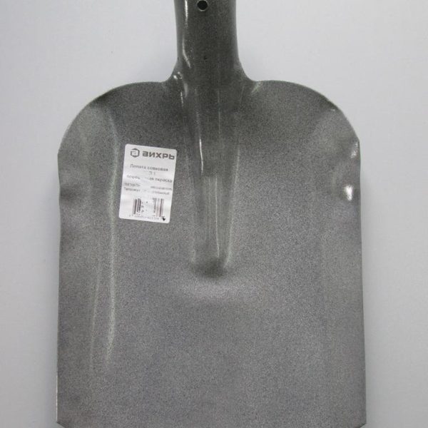 Лопата совковая с ребрами жесткости порошковой окраски