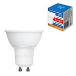 Лампа LED MR16 220V 5Вт 4000K GU10 матовая JCDR Volpe