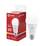 Лампа LED Стандарт 20Вт Е27 3/4/6500K 220В IN HOME VC А60 2000Лм ЗССТ с перекл на лампе (10/100)
