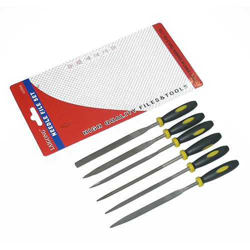 Набор надфилей 6 предметов, 4*160*6 мм (1/120)