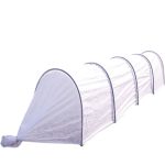 Парник в сборе 4 метра 5 дуг, укрывной материал 40г/м2