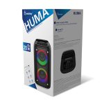 Портативная колонка Smartbuy HUMA, 20Вт Bluetooth, MP3 FM, LED-подсветка