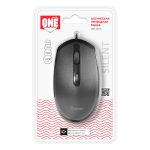 Мышь проводная беззвучная Smartbuy ONE 280-K черная (1/40)