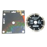 Диск отрезной алмазный 125*22,23мм сегментный бетон OMAGO GO-0033 №5 (1/200)