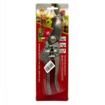 Секатор 200мм №8 пласт ручка с зап.пружиной (1/72)