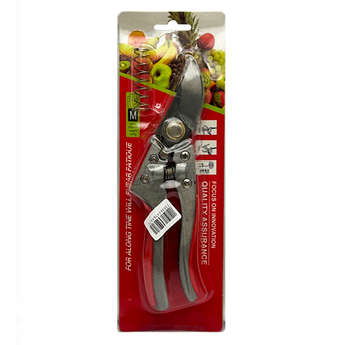 Секатор 200мм №8 пласт ручка с зап.пружиной (1/72)