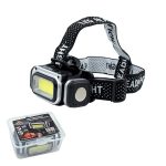 Фонарь налобный аккум LED YYC-GY-88 датчик/шкала/магнит (1/60)