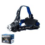 Фонарь налобный аккум LED YYC-6699-Т6 аккумуляторы 2*18650 зум, сталь (1/10/60)