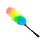 Метелка сметка для пыли радужная с черн ручкой BH-202 (1/10)