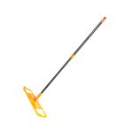 Швабра с гладкой насадкой MILA телескопической ручкой 120см цветные AH-33 (1/10/60)