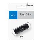 Флеш-драйв 4GB UFD 2.0 Scout Black Smartbuy
