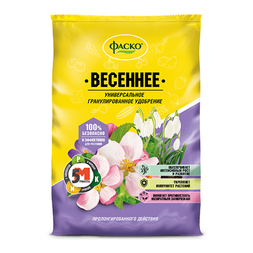 Удобрение Весенее минеральное 1кг ФАСКО (1/20)