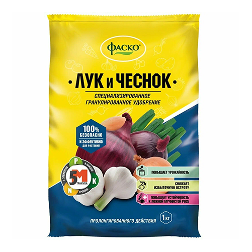 Удобрение Лук/Чеснок минеральное 1кг ФАСКО (1/20)