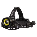 Фонарь налобный аккум LED КОСМОС KOC855Lit 10Вт P50 LED/Li-ion18650/2*1000mAh/алюм