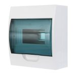 Бокс ЩРН-П-8 REXANT IP41 накладной пластик белый