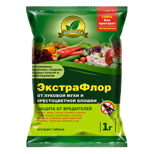 Средство для защиты растений от вредителей (инсектицид) Экстрафлор №6 1гр (1/200)