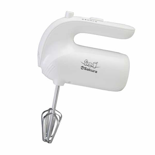 Миксер эл. SAKURA SA-6317W 200Вт 5скор