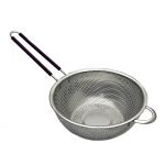 Дуршлаг нерж d-19см с обрезиненной ручкой (1/100)