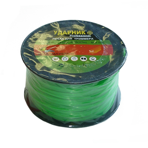 Леска для триммера 2,65мм*189 м звезда (1/12/144)