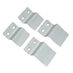 Комплект креплений москитной сетки 4шт полим (1/50)