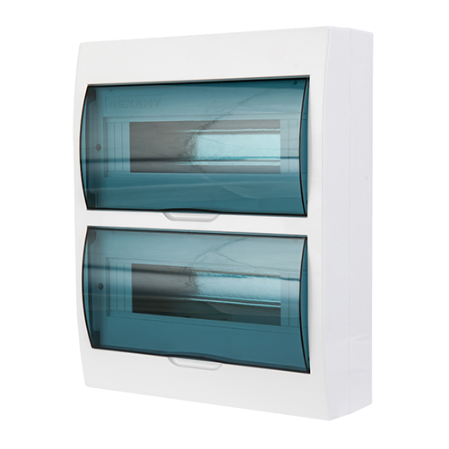 Бокс ЩРН-П-24 REXANT IP41 накладной пластик белый