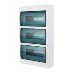 Бокс ЩРН-П-36 REXANT IP41 накладной пластик белый