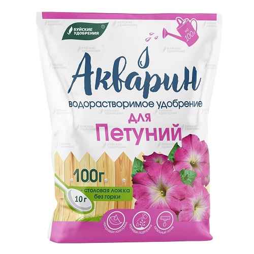 Удобрение для петуний 100гр Акварин Буйские (1/20)