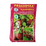 Удобрение минеральное для клубники 60гр Рязаночка А (1/120)