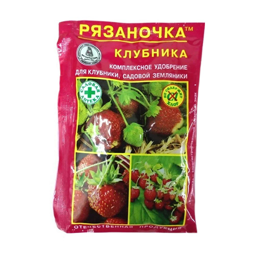 Удобрение минеральное для клубники 60гр Рязаночка А (1/120)