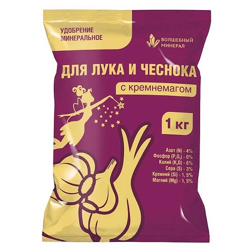 Удобрение для лука и чеснока с кремнемагом 1кг ПАБ (1/20)