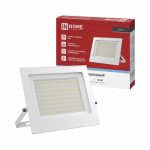 Прожектор LED 100Вт IN HOME 230В 6500К IP65  СДО-7 белый