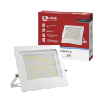 Прожектор LED 100Вт IN HOME 230В 6500К IP65  СДО-7 белый