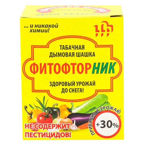 Средство для обработки теплиц (табачная шашка) 220гр Фитофторник (1/30)