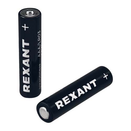 Батарейка мизинчиковая алкалиновая LR 3 1,5 V REXANT блистер (24)
