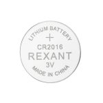 СR-2016 3V 80mAh литиевая (Lithium) REXANT блистер (5/50/2400)