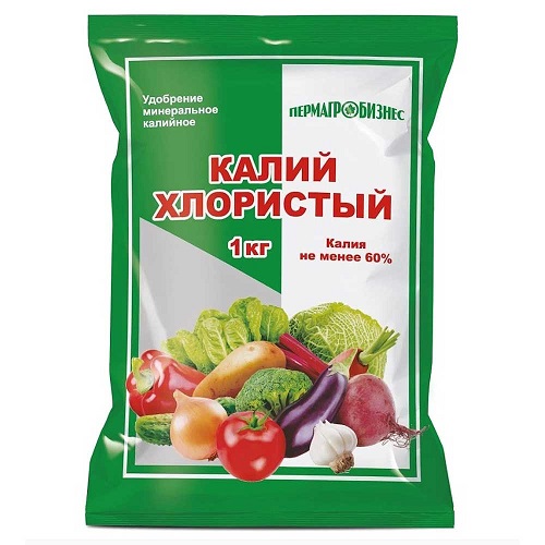 Удобрение Калий хлористый 1кг (1/30)