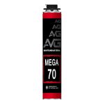 Пена монтажная профессиональная 850мл/920гр всесезонная AVG MEGA 70 (1/12)