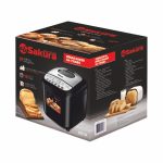 Хлебопечь SAKURA SA-7506BS 600Вт, 19 программ, 500/600/1000гр