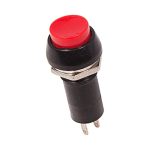 Выключатель-кнопка 250V 1А (2с) ON-OFF красная PBS-11A REXANT