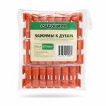 Зажим для крепления пленки, укрывного материала к дугам d10мм (комплект 45шт) (1/180)
