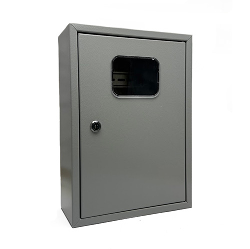 Корпус металлический  ЩУРН-1/9Э, 360x255x110 мм, IP31, RAL7035 светло-серый LITE