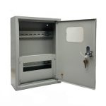 Корпус металлический  ЩУРН-1/9Э, 360x255x110 мм, IP31, RAL7035 светло-серый LITE