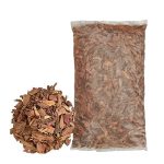 Мульча из коры сибирской лиственницы 60л средняя (2-5см)
