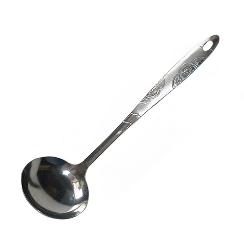 Половник металлический, хром, ЦВЕТОК (1/240)
