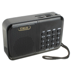 Приемник MK-140 FM USB, microSD аккум.18650, шнур miniUSB