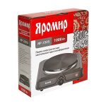 Плитка электрическая ЯРОМИР ЯР-3505 1 конфорка, 1000Вт, диск, черная (1/5)