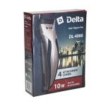 Машинка для стрижки сетевая DELTA DL-4066 10Вт 4 гребня, темно-коричневый (1/24)