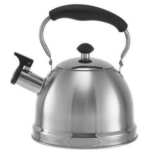 Чайник для плит со свистком WEBBER BE-0606 2,5л, нерж (1/12)